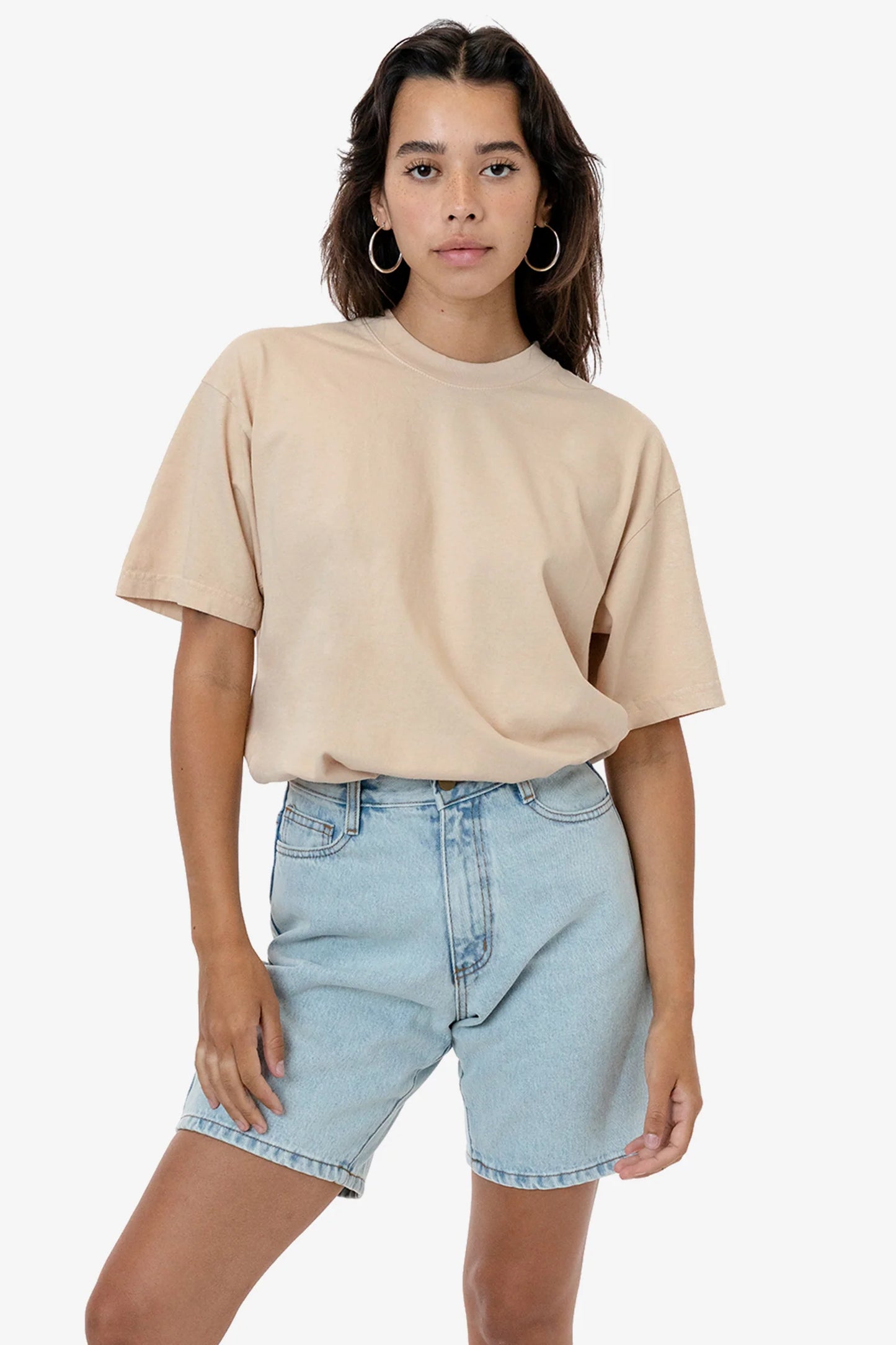 GARMENT DYE CREW NECK T-SHIRT (3XL) | 1801