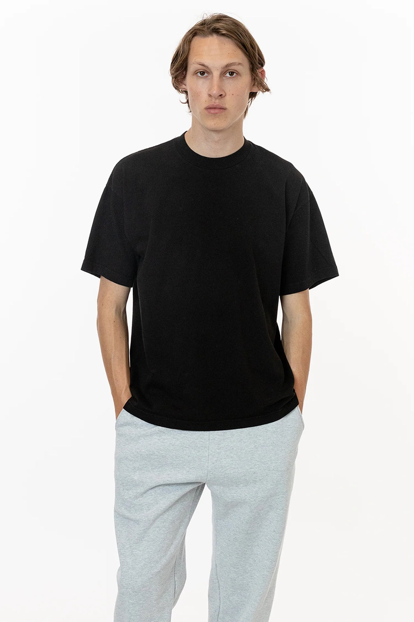 GARMENT DYE CREW NECK T-SHIRT (3XL) | 1801