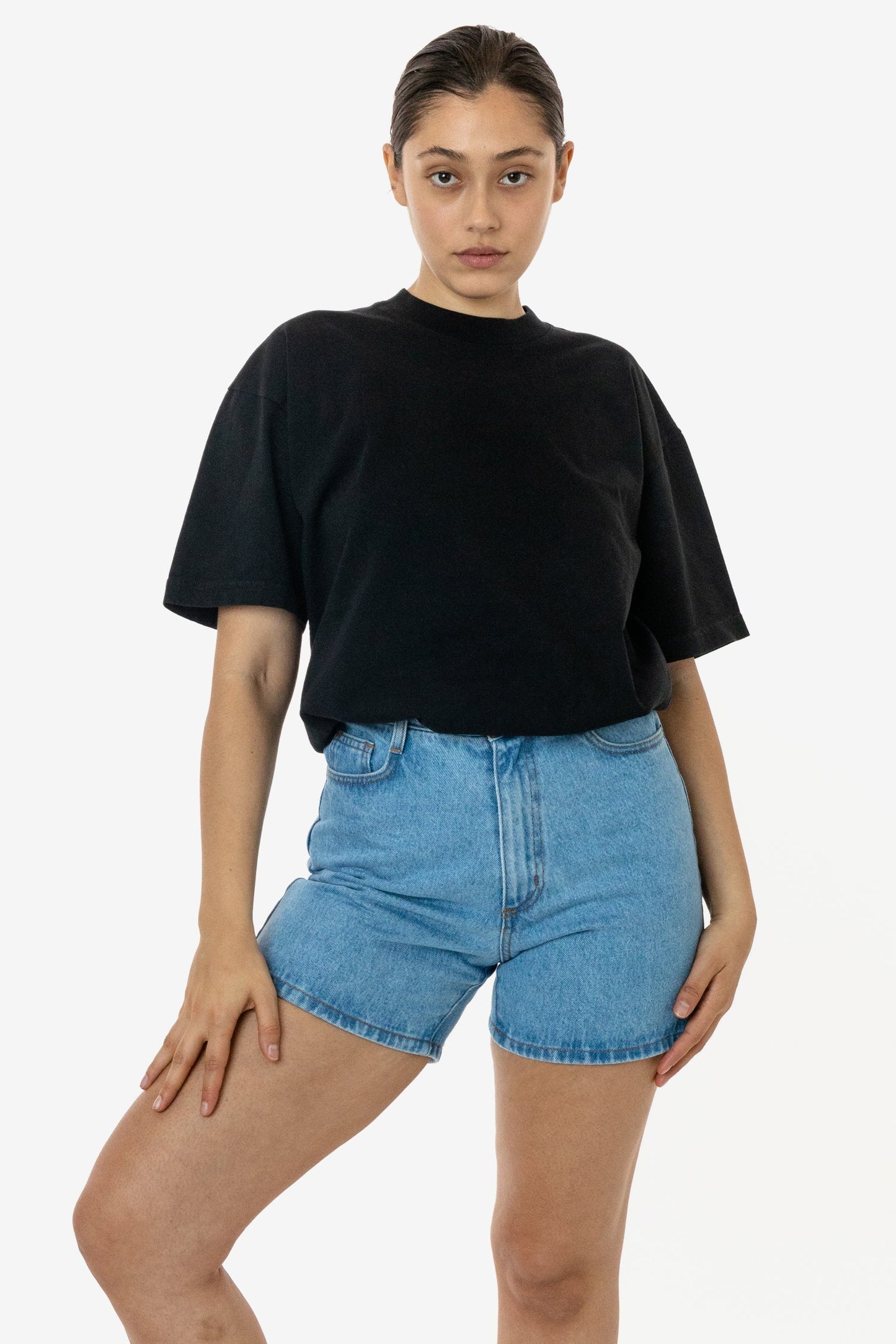 GARMENT DYE CREW NECK T-SHIRT (3XL) | 1801