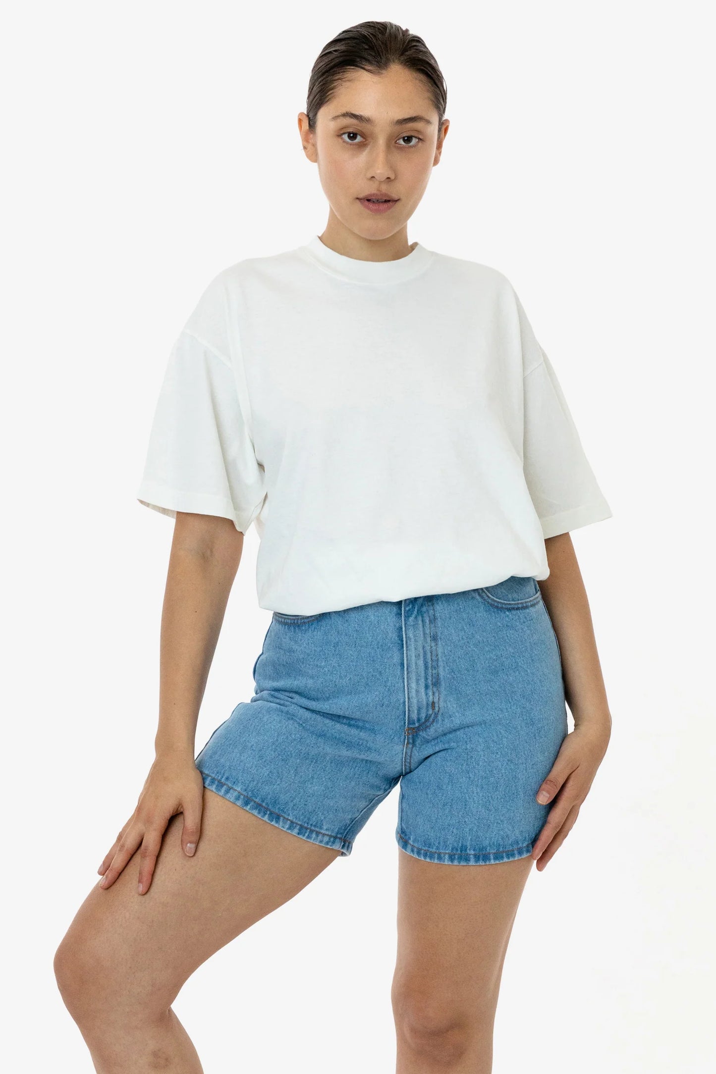 GARMENT DYE CREW NECK T-SHIRT (3XL) | 1801